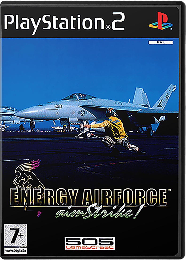 Energy Airforce: Aim Strike! box art for Playstation 2